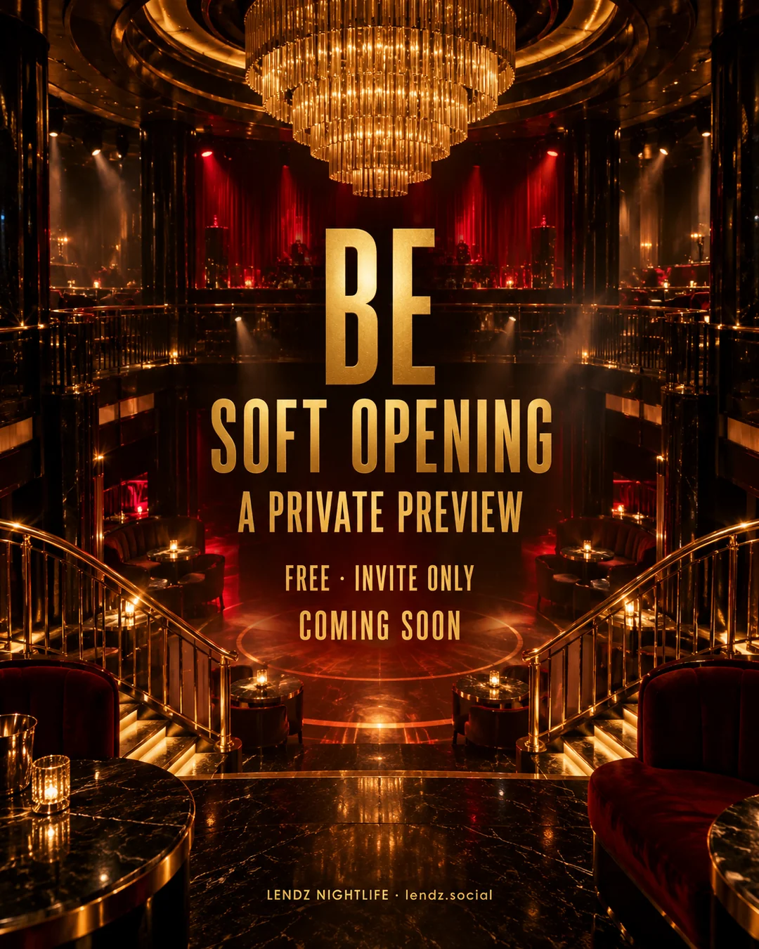 BE soft opening: a private preview, free and invite only, coming soon