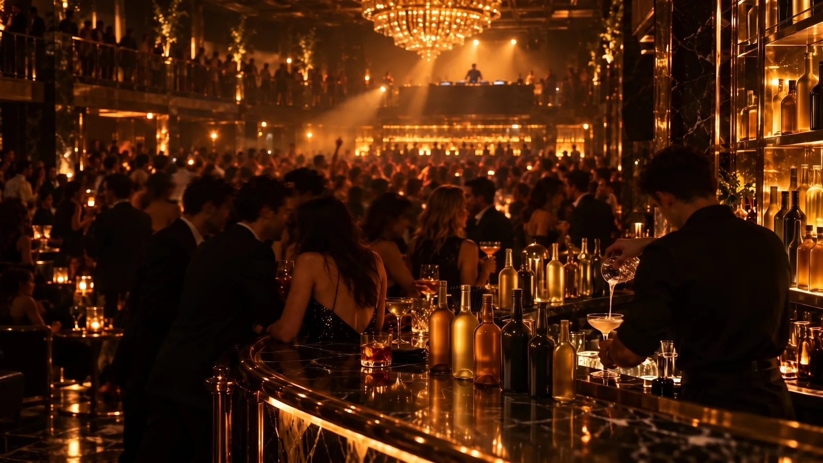 BE · the bar